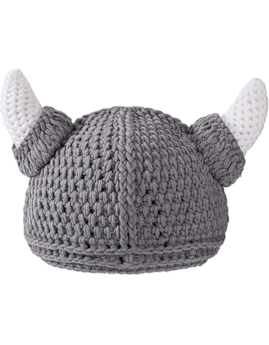 Amazon.com: MERRYJULY Kids Toddlers Viking Beard Beanie Barbarian